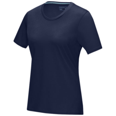 AZURITE SHORT SLEEVE WOMEN’S ORGANIC TEE SHIRT in Navy