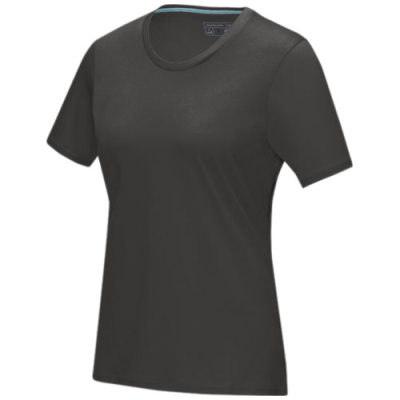 AZURITE SHORT SLEEVE WOMEN’S ORGANIC TEE SHIRT in Storm Grey