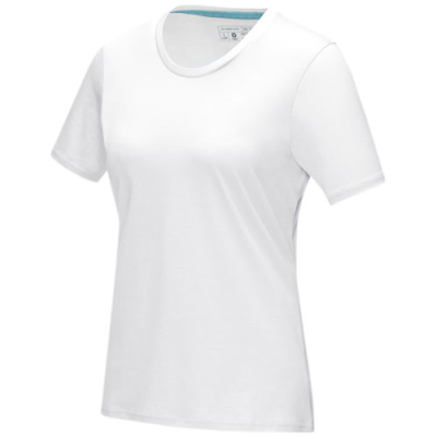 AZURITE SHORT SLEEVE WOMEN’S ORGANIC TEE SHIRT in White