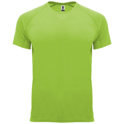 BAHRAIN SHORT SLEEVE CHILDRENS SPORTS TEE SHIRT in Lime