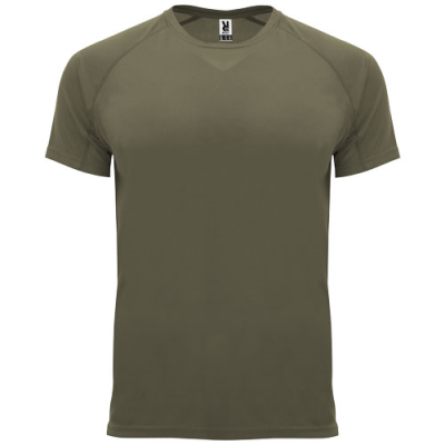 BAHRAIN SHORT SLEEVE MENS SPORTS TEE SHIRT in Militar Green