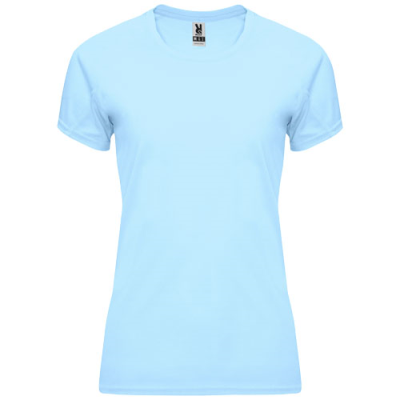 BAHRAIN SHORT SLEEVE WOMENS SPORTS TEE SHIRT in Light Blue