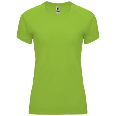 BAHRAIN SHORT SLEEVE WOMENS SPORTS TEE SHIRT in Lime