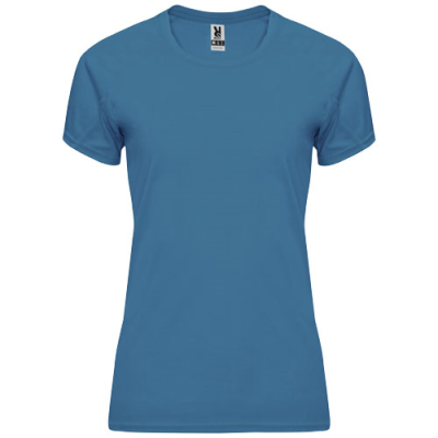 BAHRAIN SHORT SLEEVE WOMENS SPORTS TEE SHIRT in Moonlight Blue