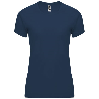 BAHRAIN SHORT SLEEVE WOMENS SPORTS TEE SHIRT in Navy Blue