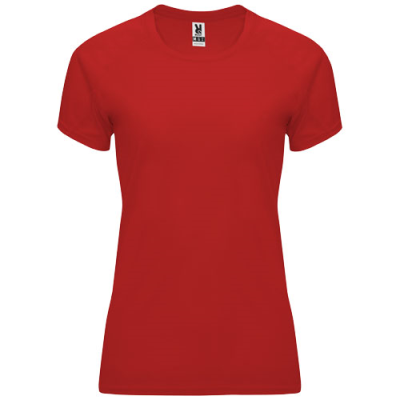 BAHRAIN SHORT SLEEVE WOMENS SPORTS TEE SHIRT in Red