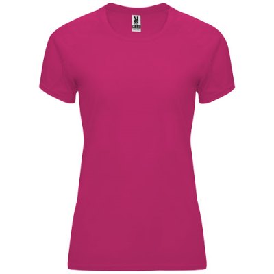 BAHRAIN SHORT SLEEVE WOMENS SPORTS TEE SHIRT in Rossette