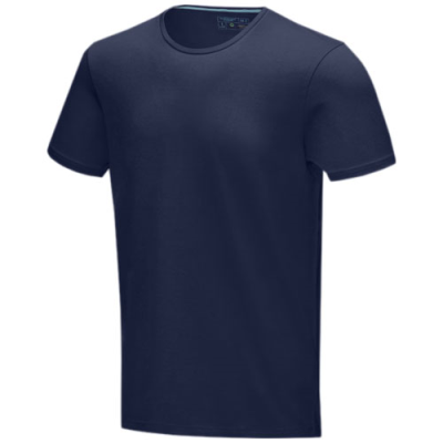 BALFOUR SHORT SLEEVE MENS ORGANIC TEE SHIRT in Navy