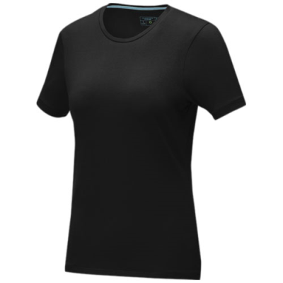 BALFOUR SHORT SLEEVE WOMENS ORGANIC TEE SHIRT in Solid Black