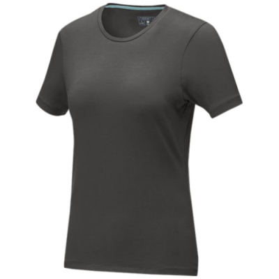 BALFOUR SHORT SLEEVE WOMENS ORGANIC TEE SHIRT in Storm Grey