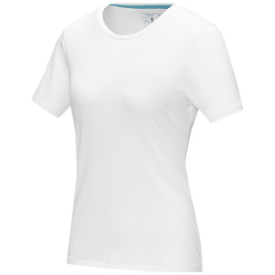 BALFOUR SHORT SLEEVE WOMENS ORGANIC TEE SHIRT in White