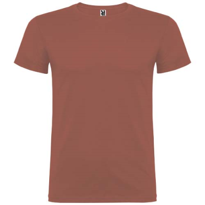 BEAGLE SHORT SLEEVE CHILDRENS TEE SHIRT in Brick Red