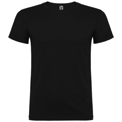 BEAGLE SHORT SLEEVE MENS TEE SHIRT in Solid Black