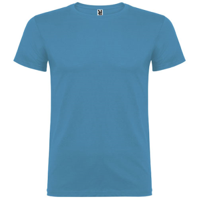 BEAGLE SHORT SLEEVE MENS TEE SHIRT in Turquois