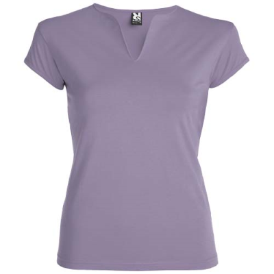 BELICE SHORT SLEEVE WOMENS TEE SHIRT in Lavender