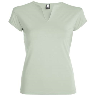 BELICE SHORT SLEEVE WOMENS TEE SHIRT in Mist Green