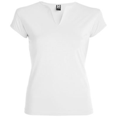 BELICE SHORT SLEEVE WOMENS TEE SHIRT in White