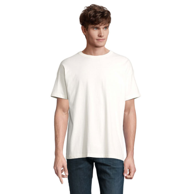 BOXY MEN OVERSIZED TEE SHIRT in White