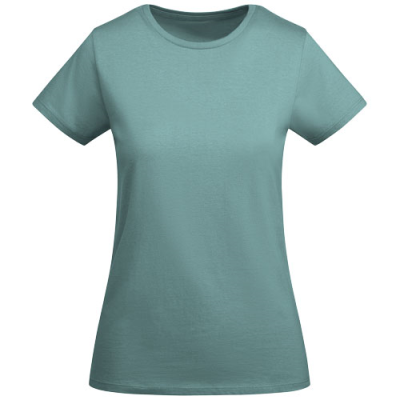 BREDA SHORT SLEEVE WOMENS TEE SHIRT in Dusty Blue