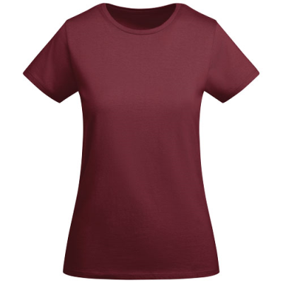 BREDA SHORT SLEEVE WOMENS TEE SHIRT in Garnet