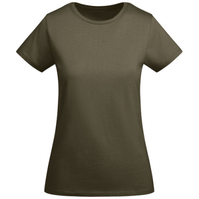 BREDA SHORT SLEEVE WOMENS TEE SHIRT in Militar Green