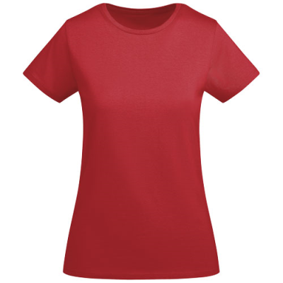 BREDA SHORT SLEEVE WOMENS TEE SHIRT in Red