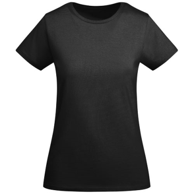 BREDA SHORT SLEEVE WOMENS TEE SHIRT in Solid Black