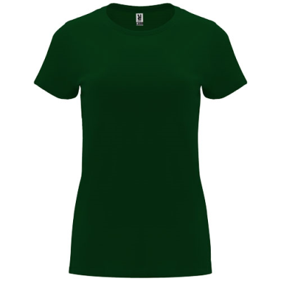 CAPRI SHORT SLEEVE WOMENS TEE SHIRT in Dark Green