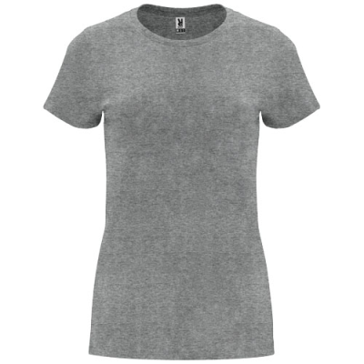 CAPRI SHORT SLEEVE WOMENS TEE SHIRT in Marl Grey