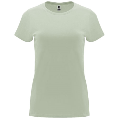 CAPRI SHORT SLEEVE WOMENS TEE SHIRT in Mist Green