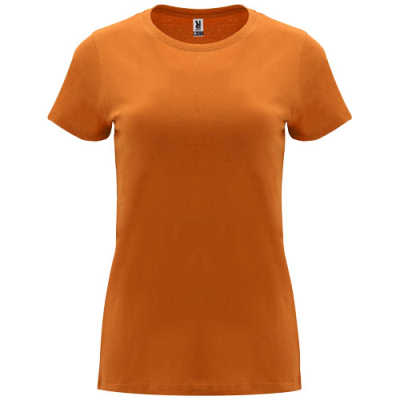 CAPRI SHORT SLEEVE WOMENS TEE SHIRT in Orange