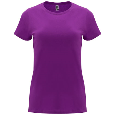 CAPRI SHORT SLEEVE WOMENS TEE SHIRT in Purple