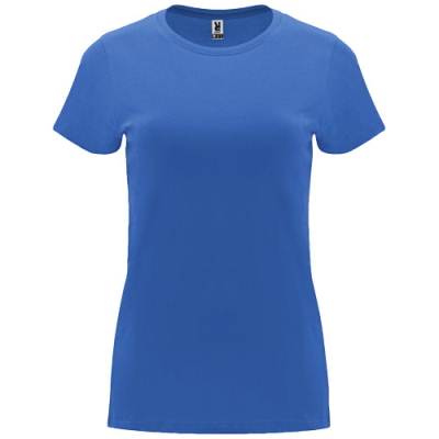 CAPRI SHORT SLEEVE WOMENS TEE SHIRT in Riviera Blue