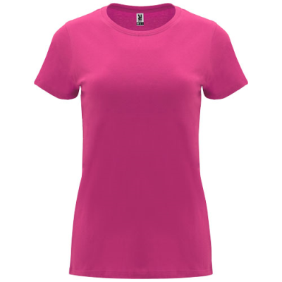 CAPRI SHORT SLEEVE WOMENS TEE SHIRT in Rossette