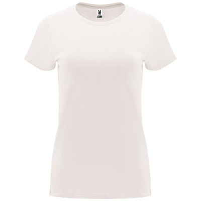 CAPRI SHORT SLEEVE WOMENS TEE SHIRT in Vintage White