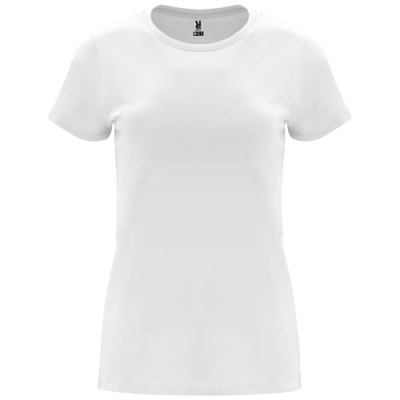 CAPRI SHORT SLEEVE WOMENS TEE SHIRT in White