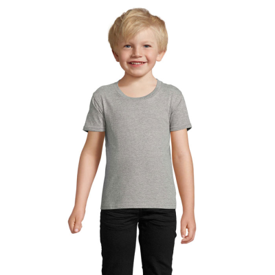 CRUSADER CHILDRENS TEE SHIRT 150G in Grey