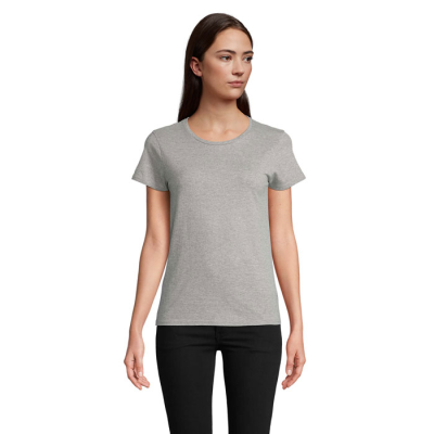 CRUSADER LADIES TEE SHIRT 150G in Grey