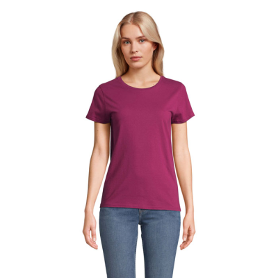 CRUSADER LADIES TEE SHIRT 150G in Purple