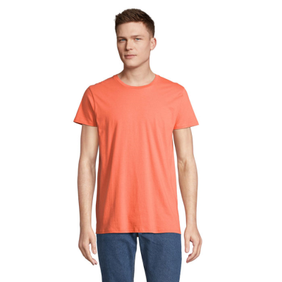 CRUSADER MEN TEE SHIRT 150G in Orange