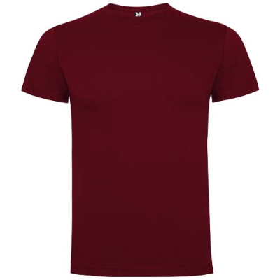 DOGO PREMIUM SHORT SLEEVE MENS TEE SHIRT in Garnet