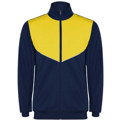 EVANS UNISEX TRACKSUIT in Navy Blue & Yellow