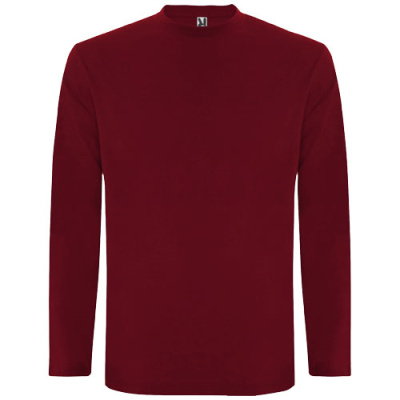 EXTREME LONG SLEEVE MENS TEE SHIRT in Garnet