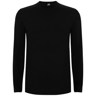 EXTREME LONG SLEEVE MENS TEE SHIRT in Solid Black