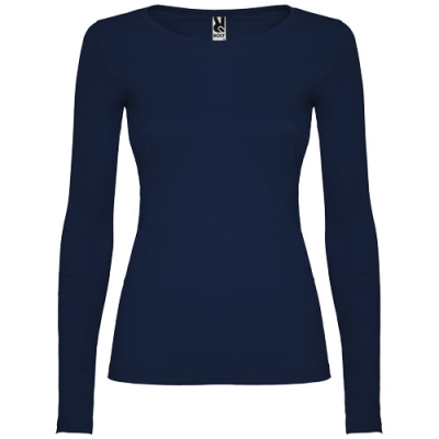 EXTREME LONG SLEEVE WOMENS TEE SHIRT in Navy Blue