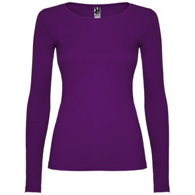 EXTREME LONG SLEEVE WOMENS TEE SHIRT in Purple