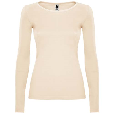 EXTREME LONG SLEEVE WOMENS TEE SHIRT in Sand