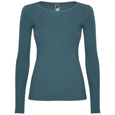 EXTREME LONG SLEEVE WOMENS TEE SHIRT in Storm Blue