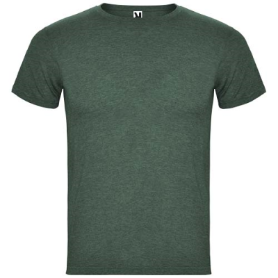 FOX SHORT SLEEVE MENS TEE SHIRT in Heather Dark Green