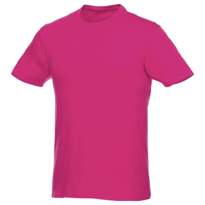 HEROS SHORT SLEEVE MENS TEE SHIRT in Magenta